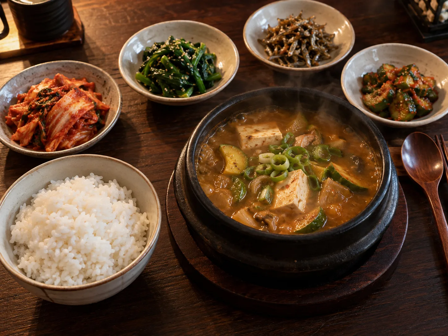된장찌개 정식